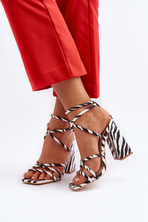 In de mode Sandalen met hoge hak INit-zInart Josette