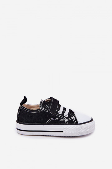 chaussures décontractées Puéril avec attaches adhésives couleur noire Obidana 2