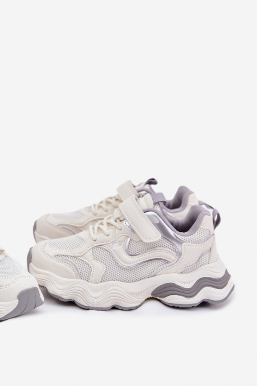 Sneakers model schoenen Kinderen Op dikke zool Initte kleur Lianees