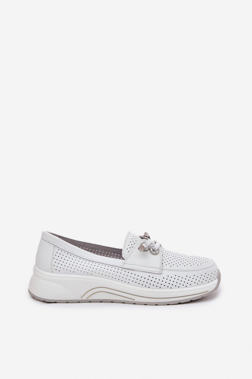 Haut Schuhe Aus Ermöglichtturleder mit einer Plattform Artiker 56C2101 Zueiße Farbe