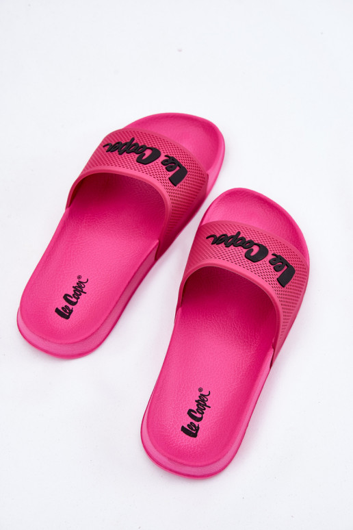 Damenhausschuhe Lee Cooper LCIN-25-07-3521L pinke Farbe