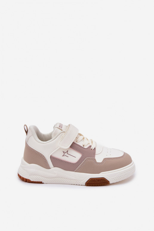  Sneakers Stilvollllschuhe Kindisch Big Star RR374055 Beige