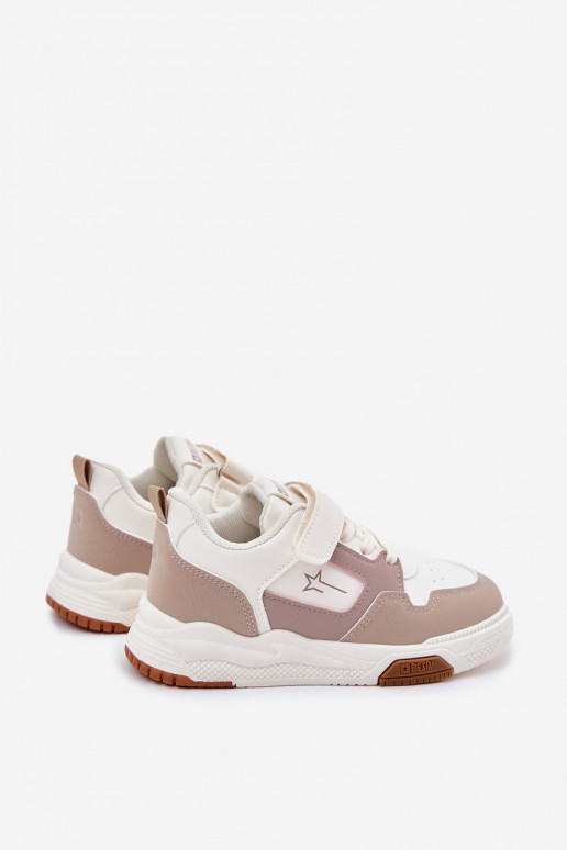  Sneakers Stilvollllschuhe Kindisch Big Star RR374055 Beige
