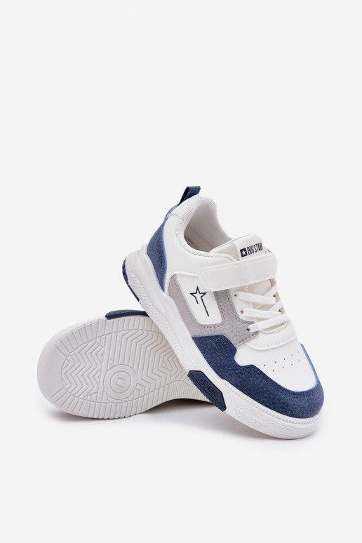 Eenvoudig Sneakers model schoenen Kinderen Big Star RR374053 INit-blauIn Eenvoudig Sneakers model schoenen Kinderen Big Star RR374053 INit-blauIn