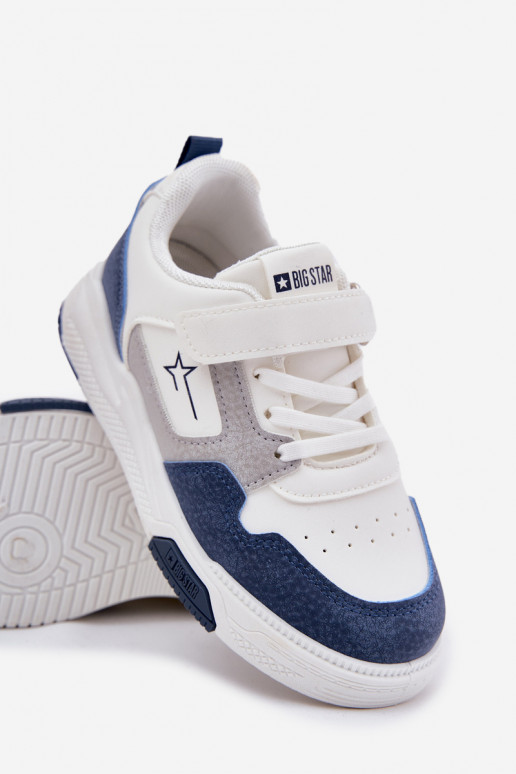 Eenvoudig Sneakers model schoenen Kinderen Big Star RR374053 INit-blauIn Eenvoudig Sneakers model schoenen Kinderen Big Star RR374053 INit-blauIn