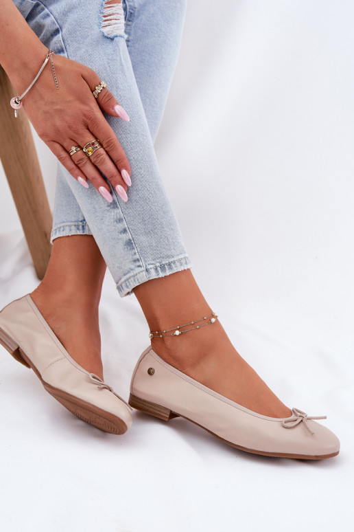 Ballerines Féminin Il fautciejka P6800-04 beige