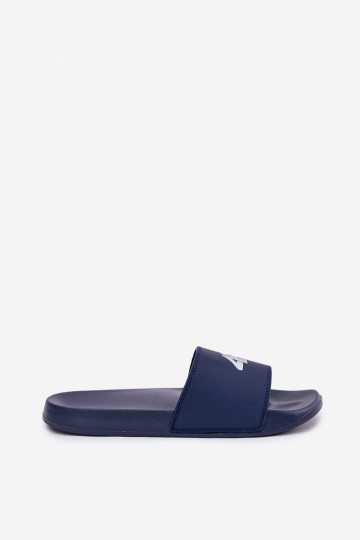 Chaussons pour hommes bleu foncé, 4F 4FRMM00FSLIM011-30S 2