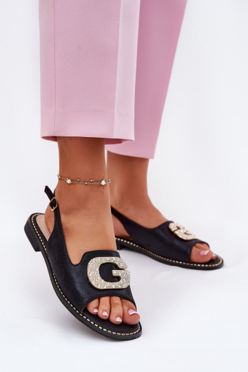 Dames sandalen Met sierlijk Detalem S.Barski KV51-081 zInart