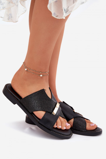 Platte slippers voor dames Met sierlijk Detalem Vinceza 17385 zInart 2