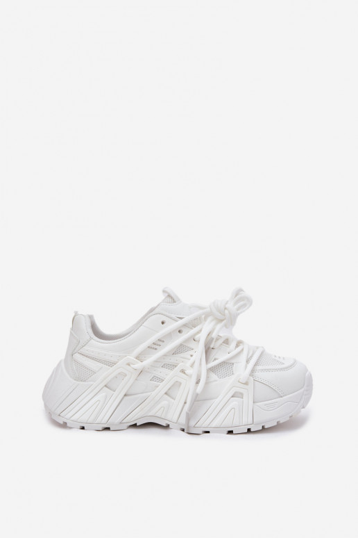 Sneakers model schoenen Dames Z PodInójnym Vetersluitingm Initte kleur Onivetta