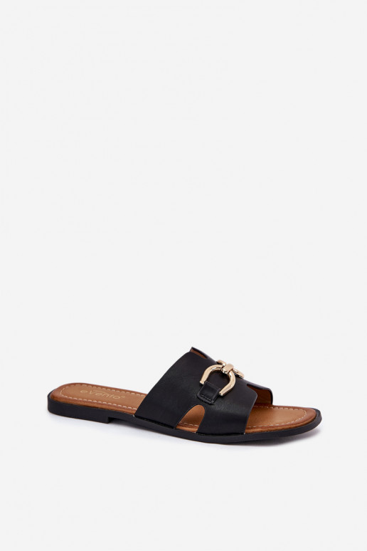 Slippers Dames plat Met sierlijk Detalem zInart Amiresna