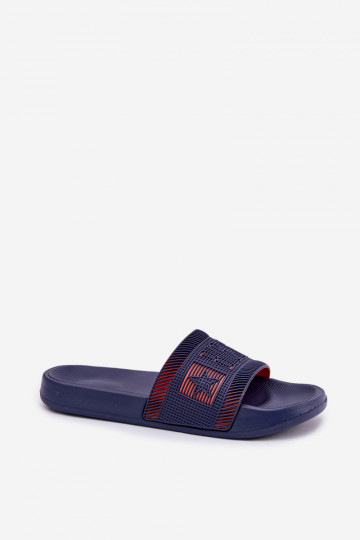 Mâle Chaussons Big Star RR174A052 bleu foncé