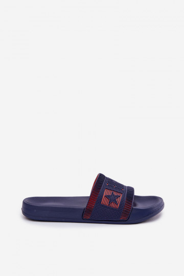 Mâle Chaussons Big Star RR174A052 bleu foncé 2