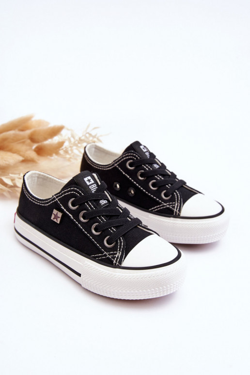 Chaussures de loisirs modèle classique pour enfants Big Star DD374163 couleur noir