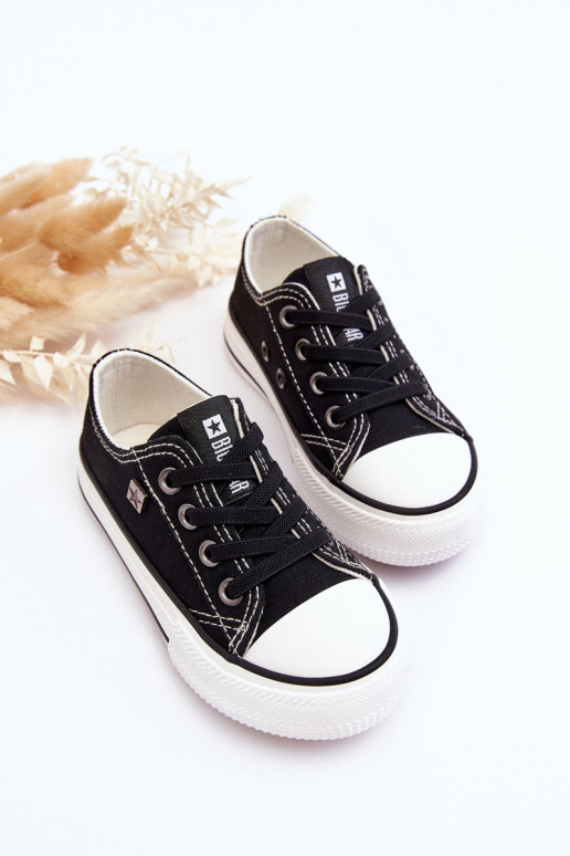 Chaussures de loisirs modèle classique pour enfants Big Star DD374163 couleur noir