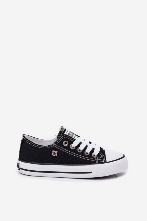 Chaussures de loisirs modèle classique pour enfants Big Star DD374163 couleur noir