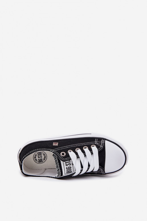 Chaussures de loisirs modèle classique pour enfants Big Star DD374163 couleur noir