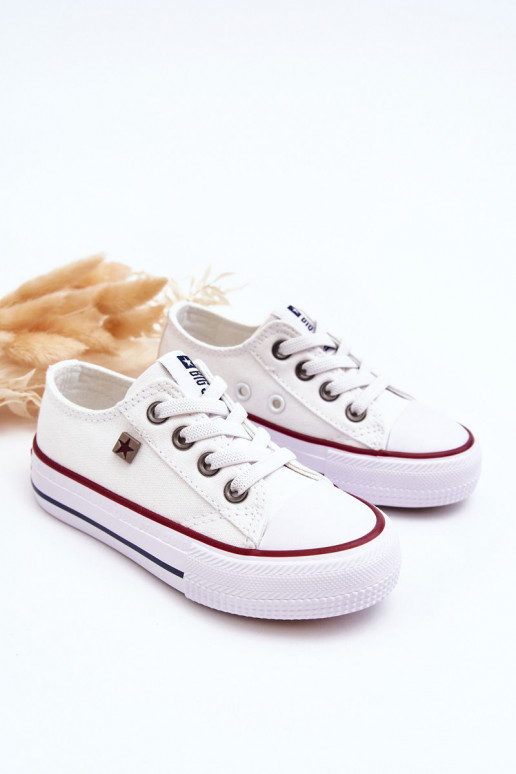 Kinder-Freizeitschuhe, klassisches Modell, Big Star DD374160, weiße Farbe Kinder-Freizeitschuhe, klassisches Modell, Big Star DD374160, weiße Farbe