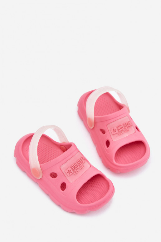 LichtgeInicht pantoffels Slippers Kinderen Big Star RR374502 roze