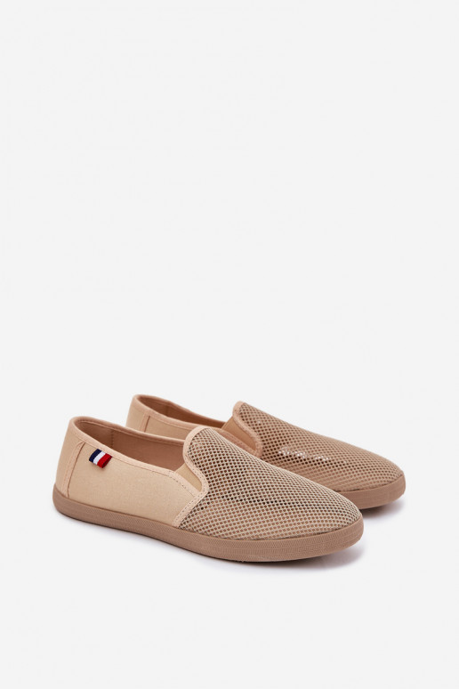 Männlich mit durchbrochenen Elementen Turnschuhe lässige Schuhe Beige Koboru Männlich mit durchbrochenen Elementen Turnschuhe lässige Schuhe Beige Koboru