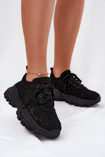 Chaussures modèle baskets Féminin Z SzydełkoÀą CholeÀką couleur noire Jelhiris 2