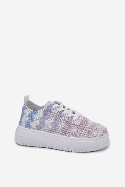 Chaussures modèle baskets Féminin avec une plateforme Z SzydełkoÀą CholeÀką Couleurs différentes Mirietto