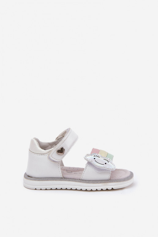 Kindersandalen met zelfklevende bevestigingsmiddelen Initte kleur Orailla Kindersandalen met zelfklevende bevestigingsmiddelen Initte kleur Orailla
