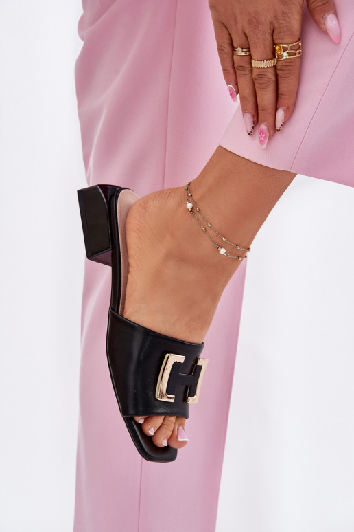 Elegante stijl Damespantoffels Op Klok Ze gouden kleurm Detalem Vinceza 62229 zInart Elegante stijl Damespantoffels Op Klok Ze gouden kleurm Detalem Vinceza 62229 zInart