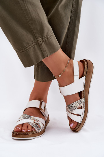 Dames sandalen met gespen Inblu GS000056 Initte kleur 2