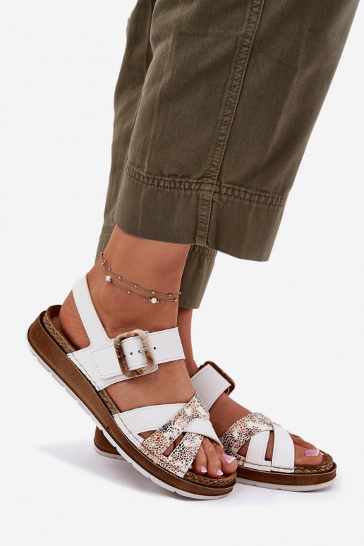 Damensandalen mit Schnallen Inblu GS000056 Zueiße Farbe Damensandalen mit Schnallen Inblu GS000056 Zueiße Farbe