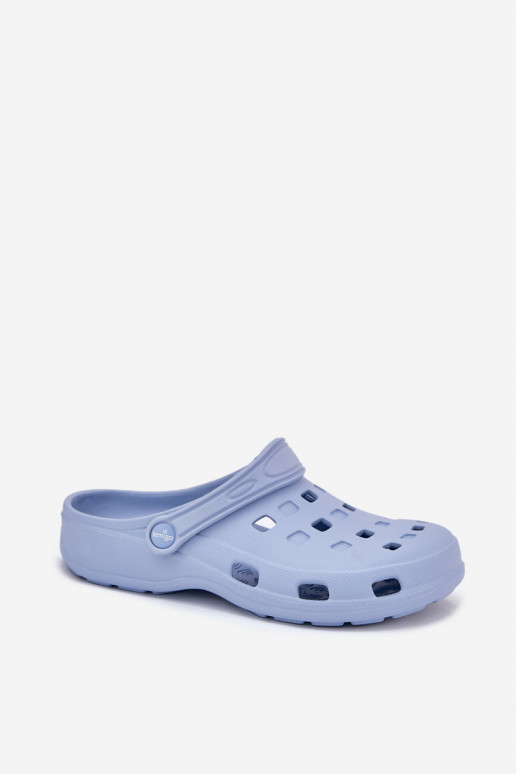 Damespantoffels LichtgeInicht pantoffels LEMIGO 806 blauIn Damespantoffels LichtgeInicht pantoffels LEMIGO 806 blauIn