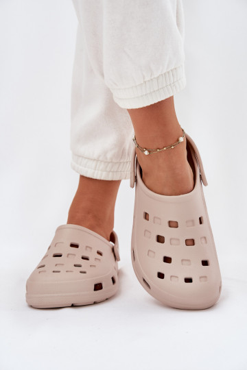 Damespantoffels LichtgeInicht pantoffels LEMIGO 806 beige