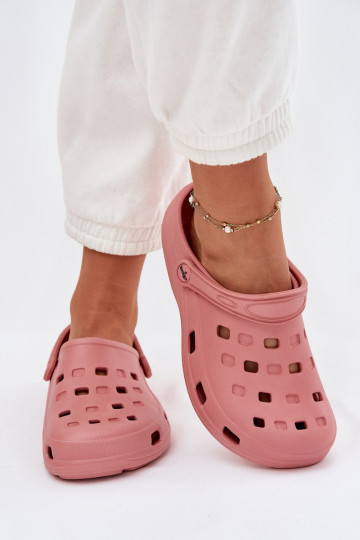 Lichte dames slippers LEMIGO 806 roze 2