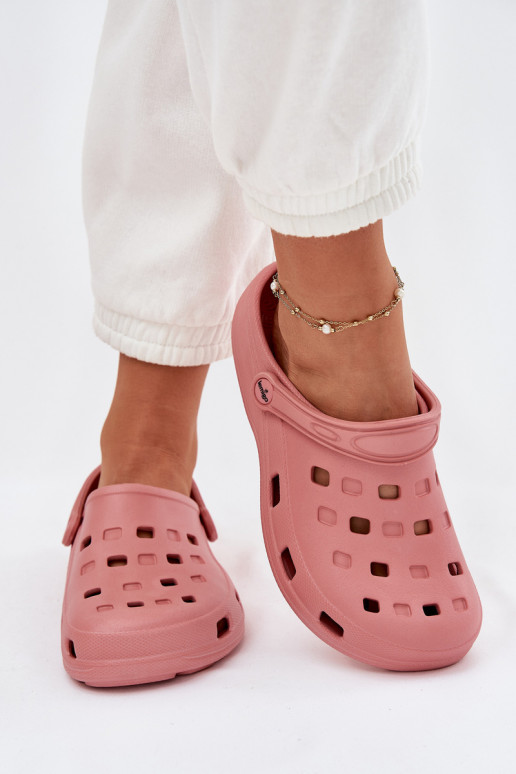 Damespantoffels LichtgeInicht pantoffels LEMIGO 806 roze