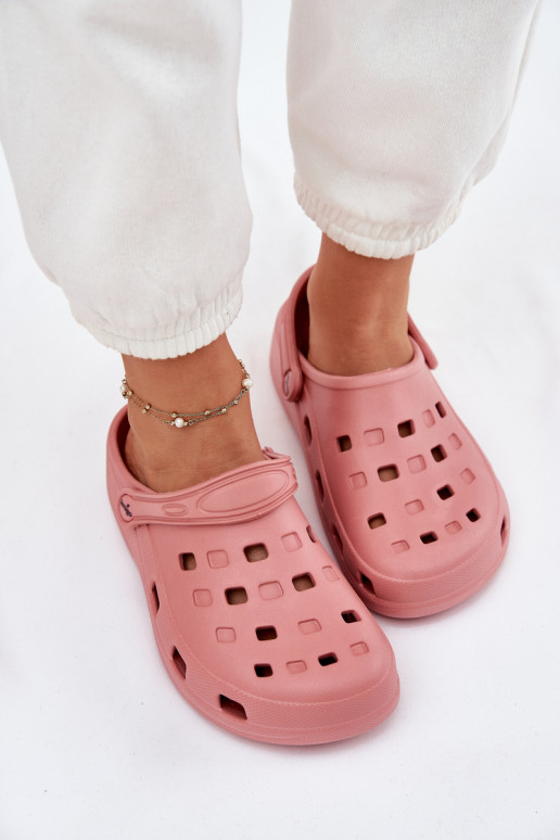 Damespantoffels LichtgeInicht pantoffels LEMIGO 806 roze