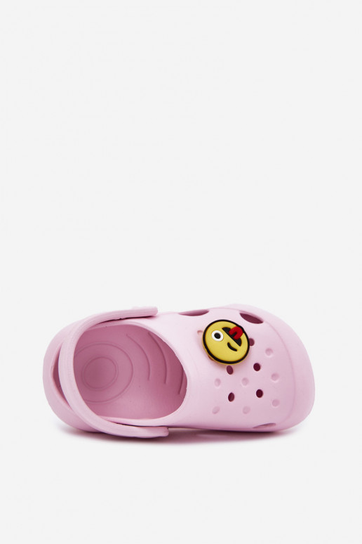 Slippers Kinderen LichtgeInicht pantoffels Z Przypinką LEMIGOSE 880 roze