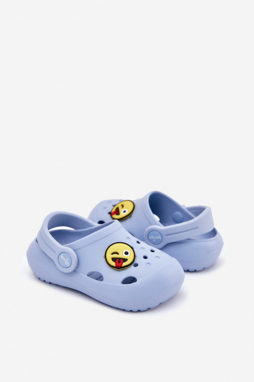Chaussons Puéril Pantoufles légères Z Przypinką LEMIGOSE 880 couleur bleue