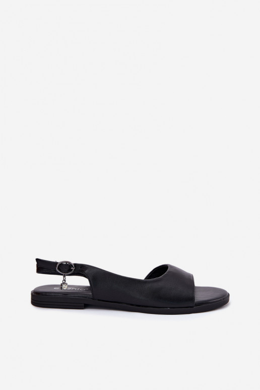 Damensandalen mit breiten Absätzen schZuarze Farbe INeanise Damensandalen mit breiten Absätzen schZuarze Farbe INeanise