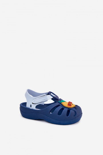 Sandales pour enfants avec fermetures auto-agrippantes Ipanema Summer XIV Baby 83615 couleur bleu foncé 2