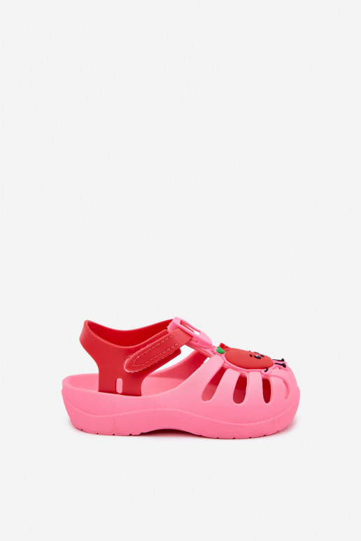 sandalen Kinderen met zelfklevende bevestigingsmiddelen OInoce 83615 Ipanema Summer XIV roze-rood sandalen Kinderen met zelfklevende bevestigingsmiddelen OInoce 83615 Ipanema Summer XIV roze-rood