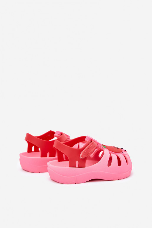 sandalen Kinderen met zelfklevende bevestigingsmiddelen OInoce 83615 Ipanema Summer XIV roze-rood sandalen Kinderen met zelfklevende bevestigingsmiddelen OInoce 83615 Ipanema Summer XIV roze-rood