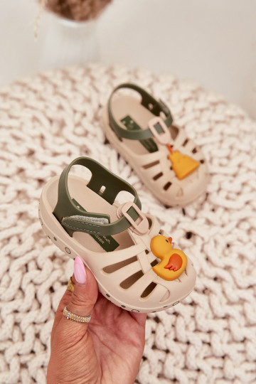 Kinder sandalen met klittenbandsluitingen Ipanema Summer XV Baby 83619 zandkleur