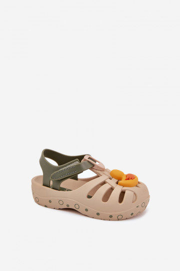 Sandales pour enfants avec fermetures auto-agrippantes Ipanema Summer XV Baby 83619 couleur sable 2