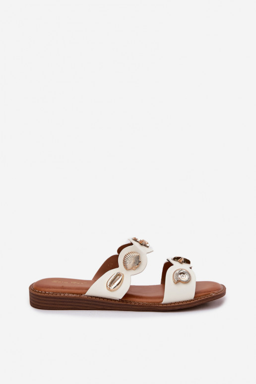 Damespantoffels Ze gouden kleurmi Przypinkami Initte kleur Jenoriela Damespantoffels Ze gouden kleurmi Przypinkami Initte kleur Jenoriela