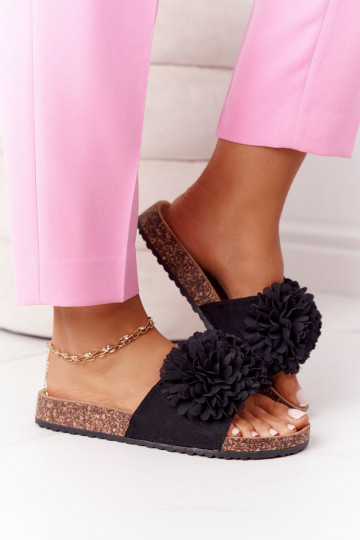 Slippers Op een kurkzool zInart FloInerbomb