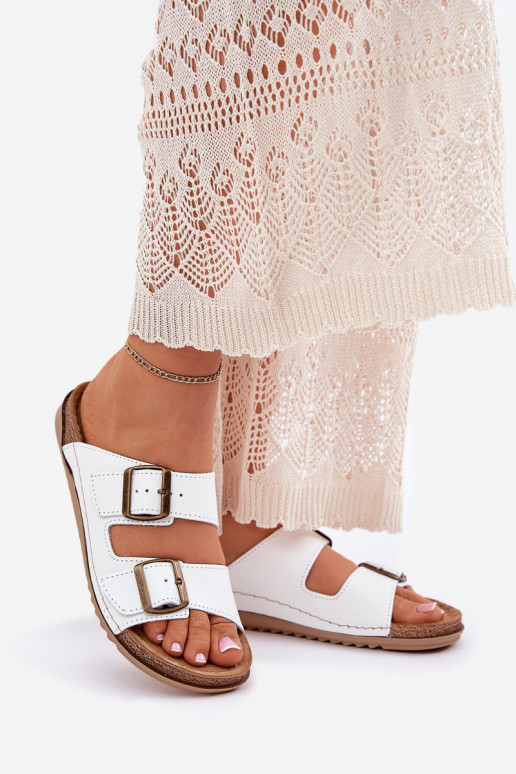 Lederhausschuhe Feminin Z Klarami Inblu AA0002KU Zueiße Farbe