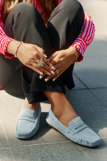 Wildleder-Mokassins Big... 2