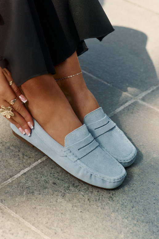 Mocassins en daim Big Star de couleur...