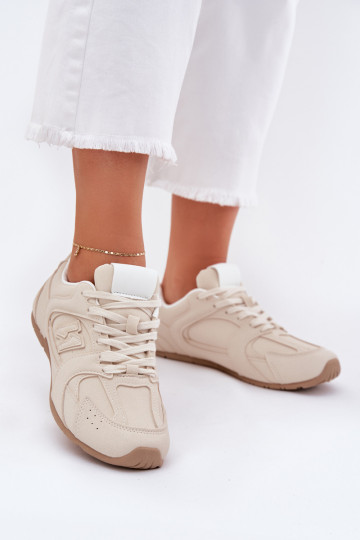 sportschoenen Dames Z van eco-suèdeu beige Dorella 2