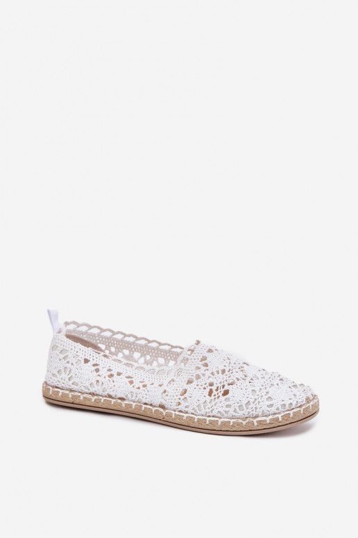 Espadrilles aus Spitze Feminin Zueiße Farbe Adelira
